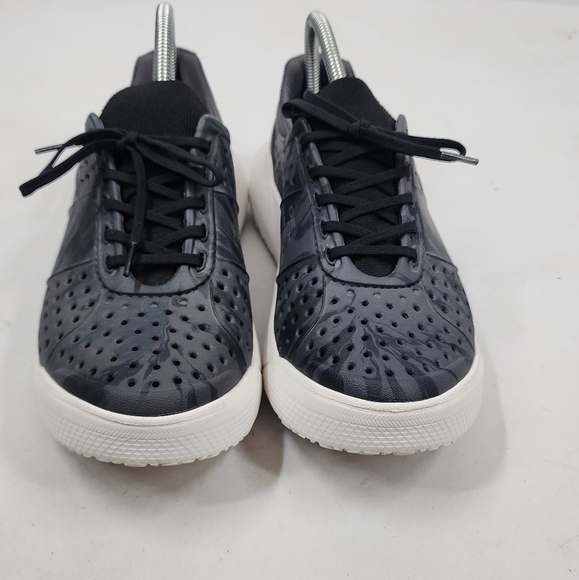 Deckers X Lab X-SCAPE Baja Black White Land Water Sneakers M9.5 W11 - Picture 2 of 8